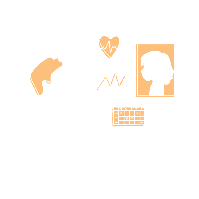 An illustration of scientist with a clipboard veryfying his data
